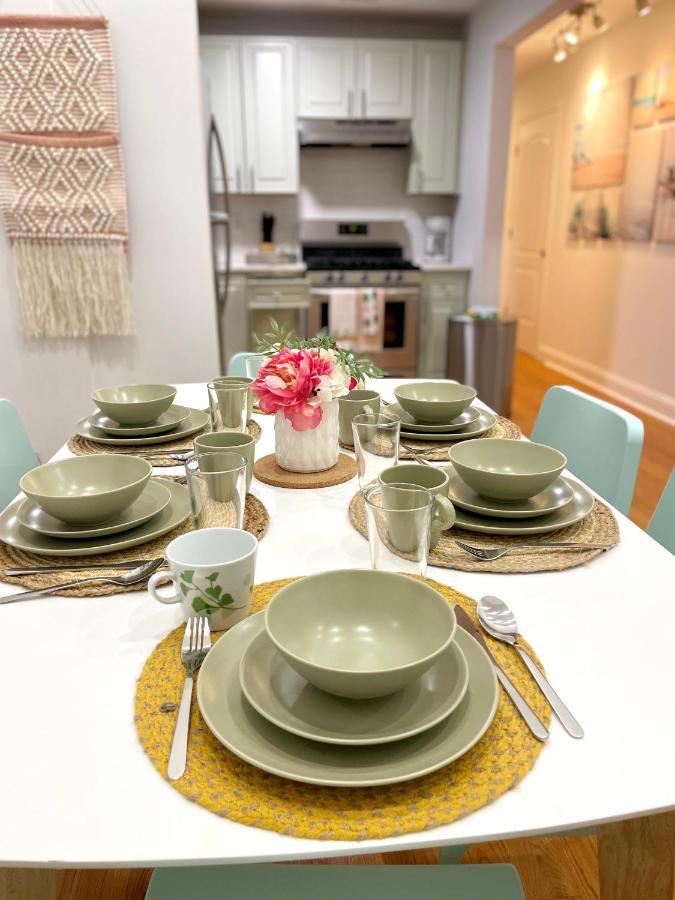 Modern Apartment With Parking & Quick Ride To Manhattan Нью-Йорк Экстерьер фото