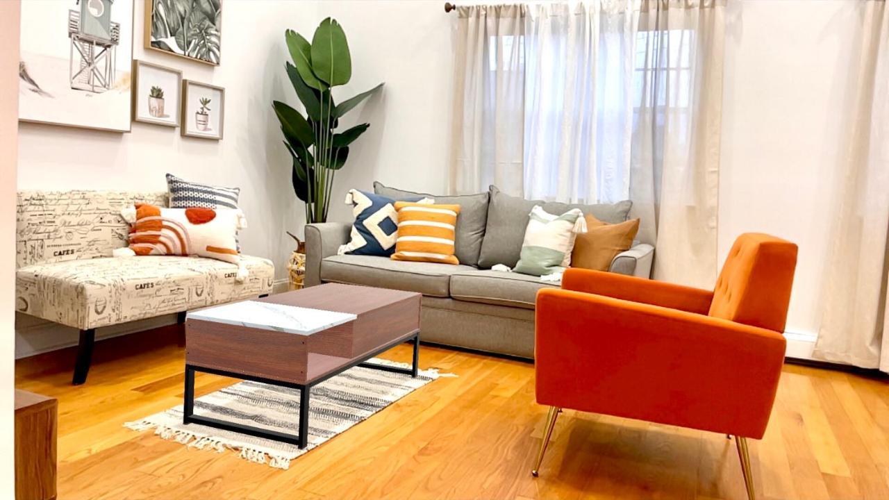 Modern Apartment With Parking & Quick Ride To Manhattan Нью-Йорк Экстерьер фото