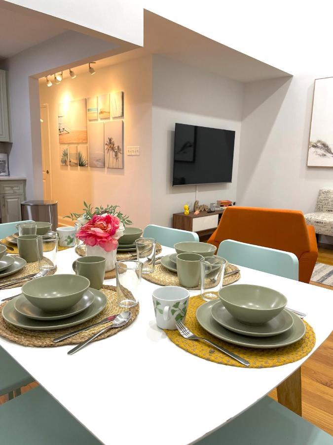 Modern Apartment With Parking & Quick Ride To Manhattan Нью-Йорк Экстерьер фото